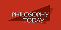 Cover of Philosophy Today Journal