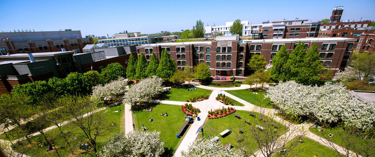 The Quad on the Lincoln Park Campus