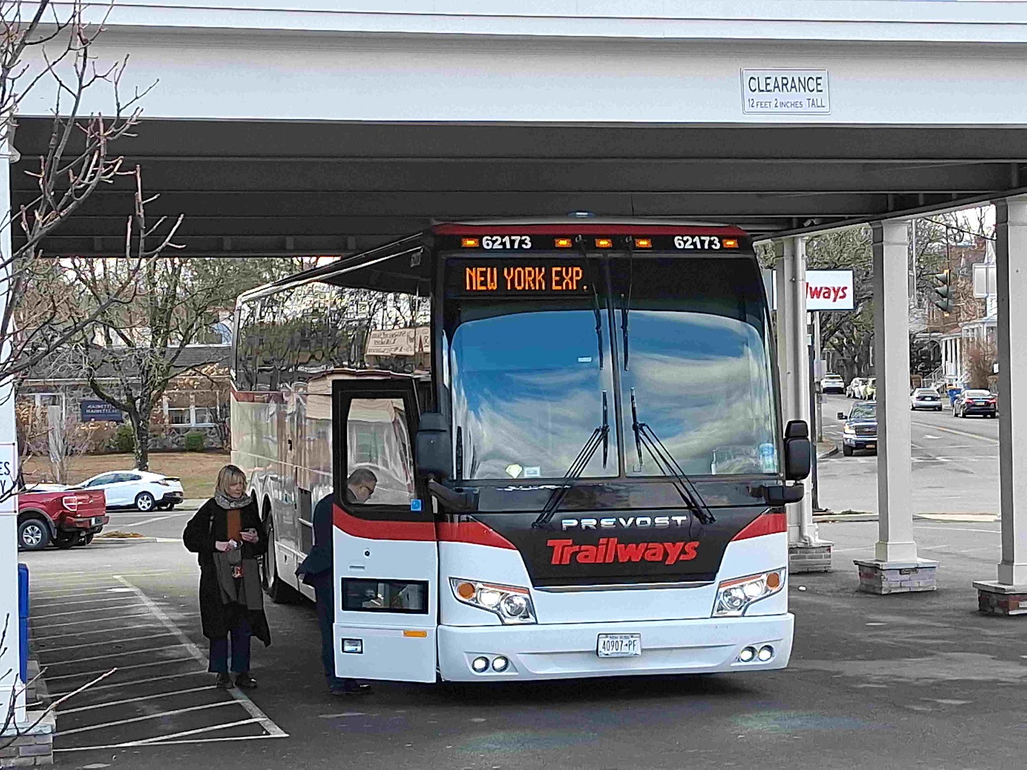 Trailways Bus Trailways Bus
