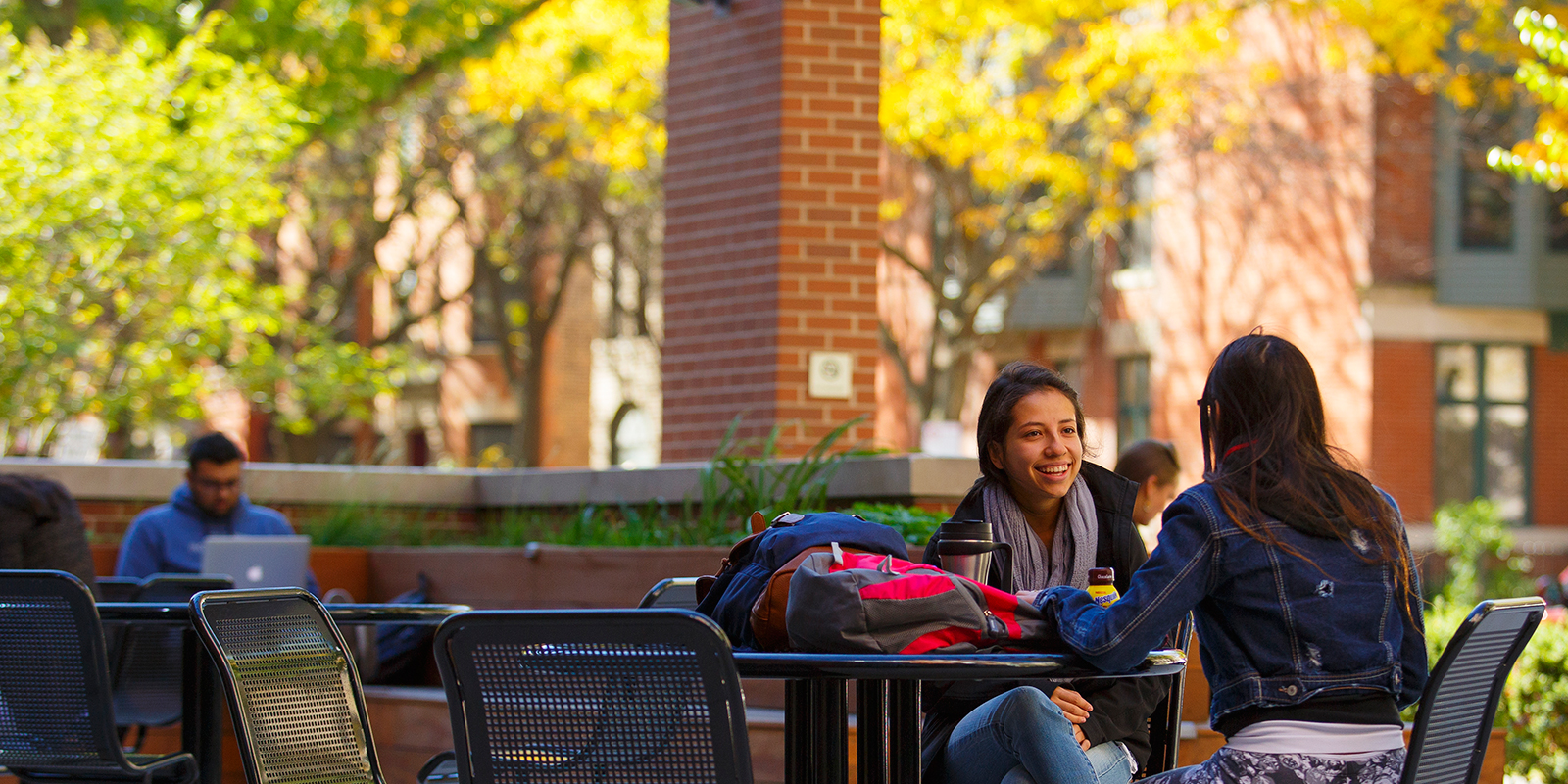 Students in the Quad