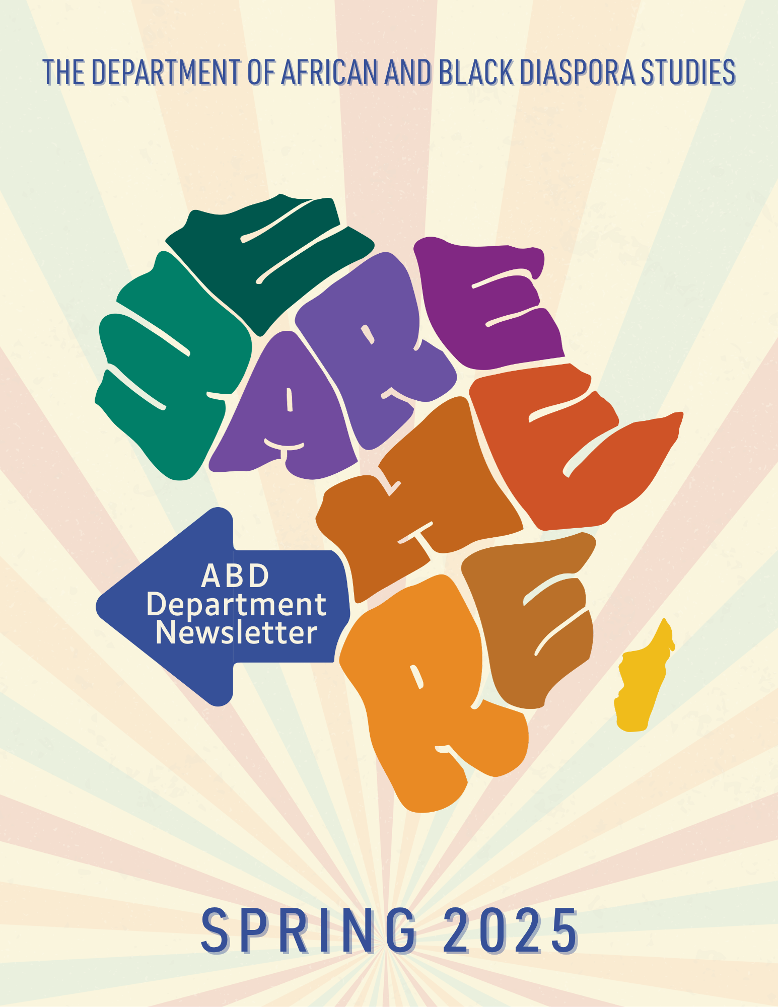 Spring 2025 Newsletter cover Spring 2025 Newsletter cover