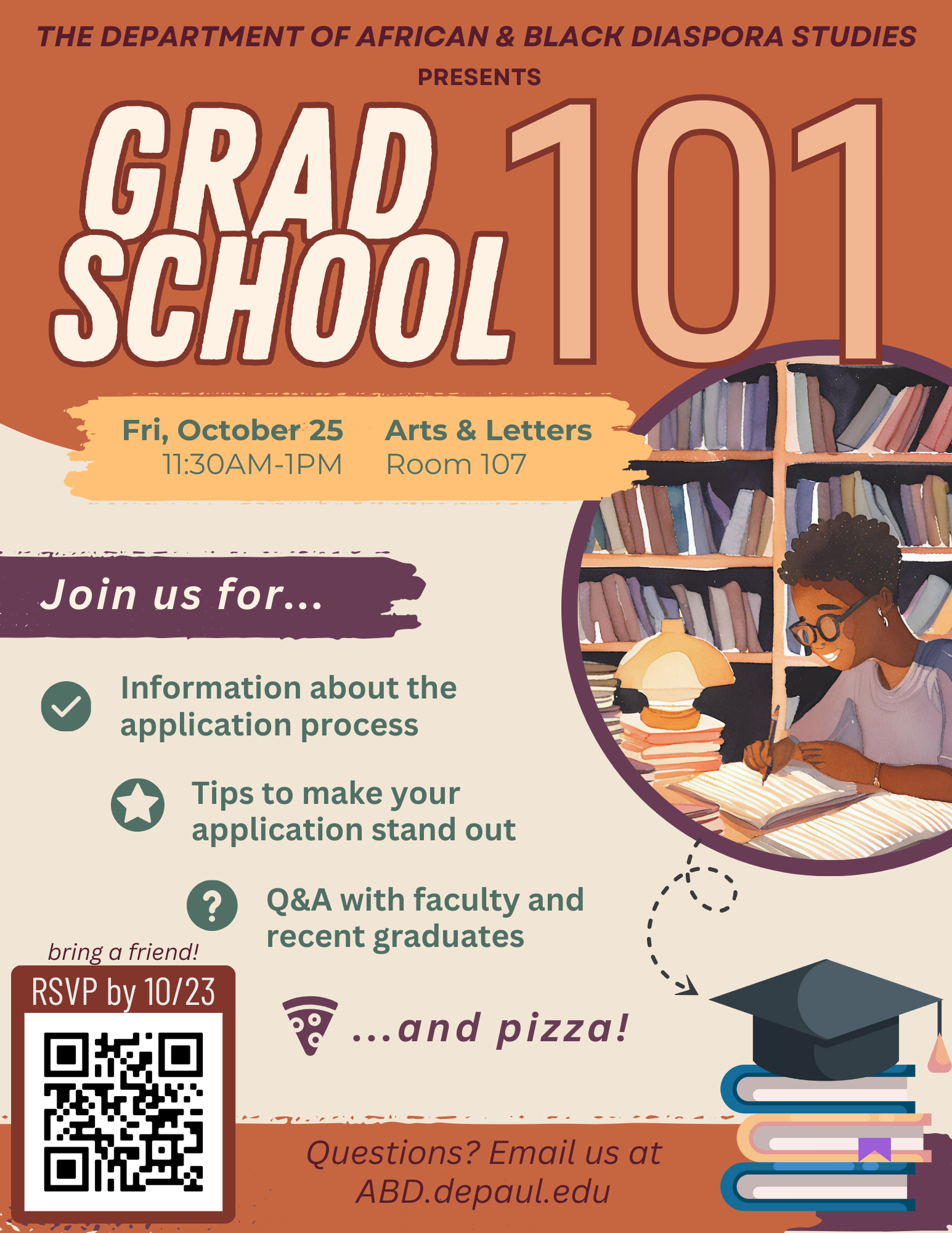 Grad School 101 Event Flyer