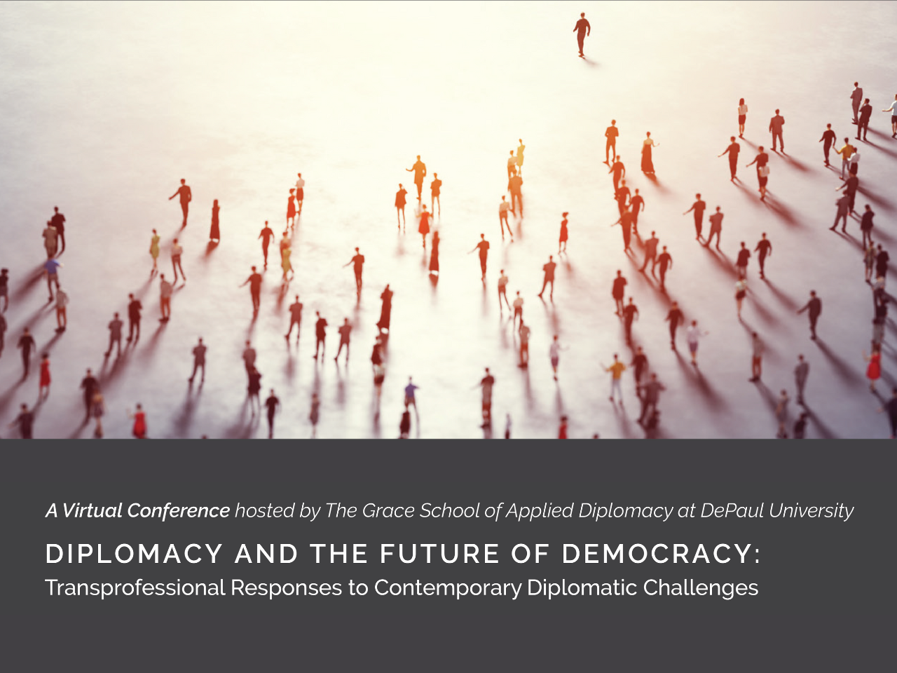 Future of Democracy conference announcement