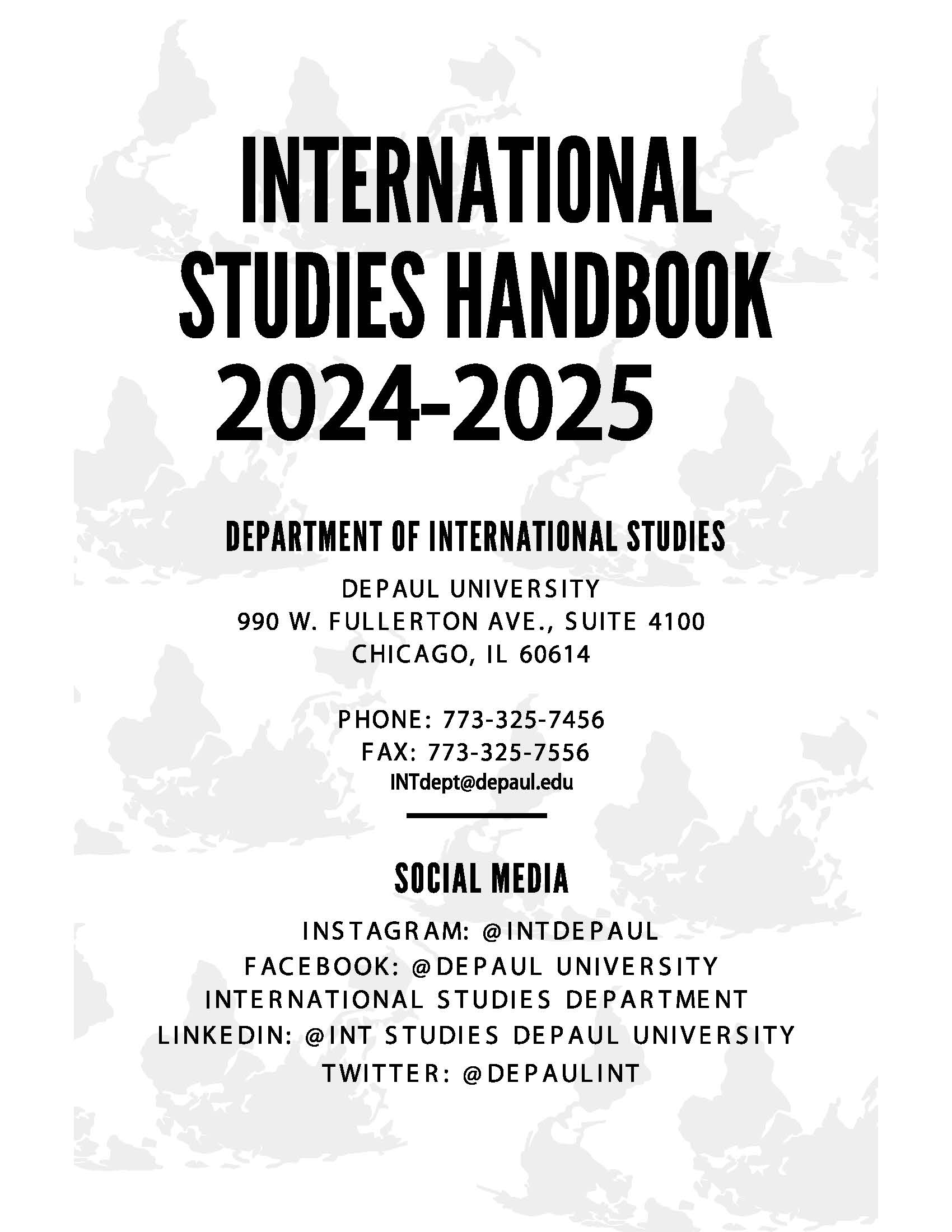 INT 2024-2025 Student Handbook