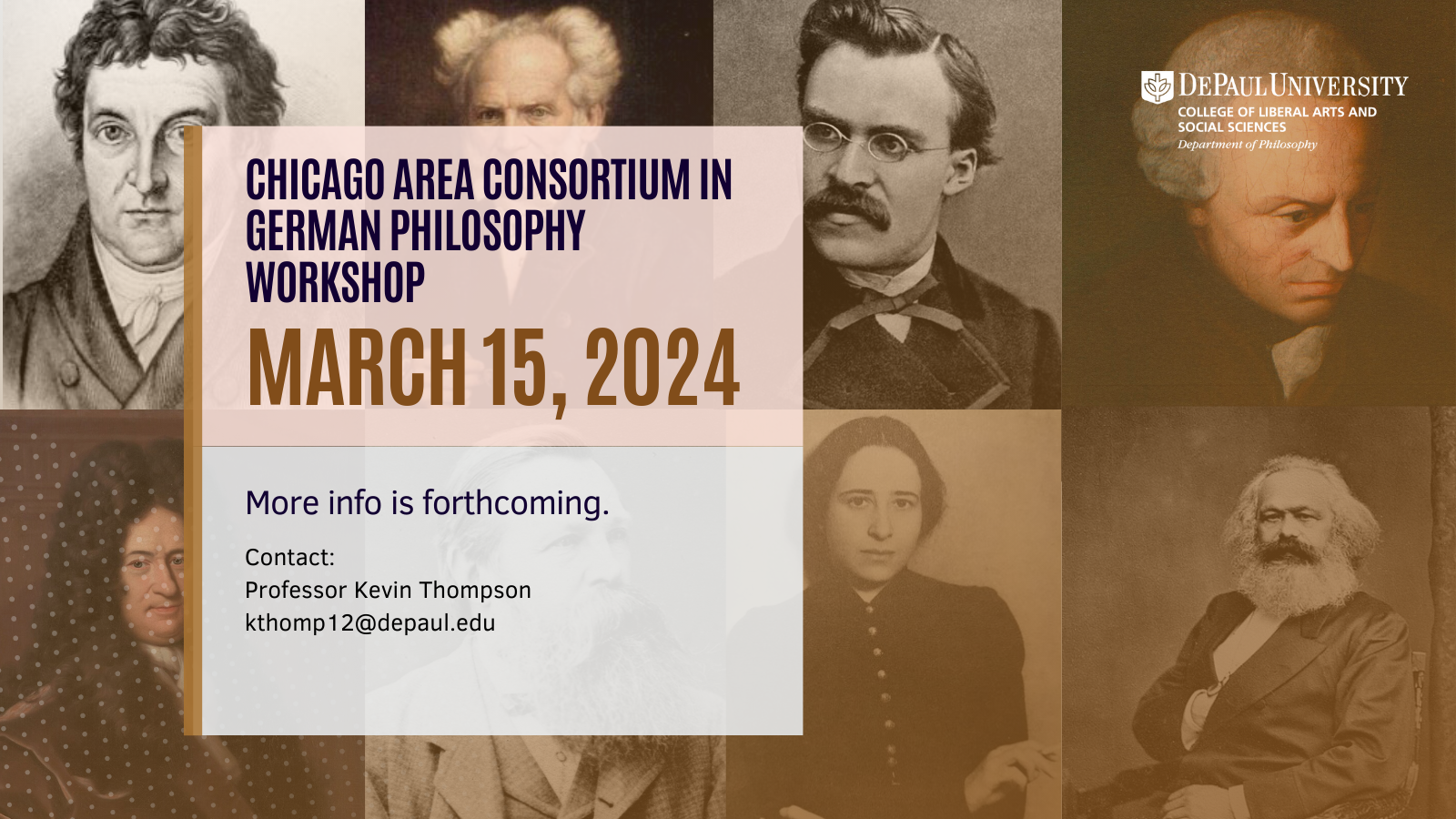 Chicago Area Consortium in German Philosophy Workshop (Twitter Post)