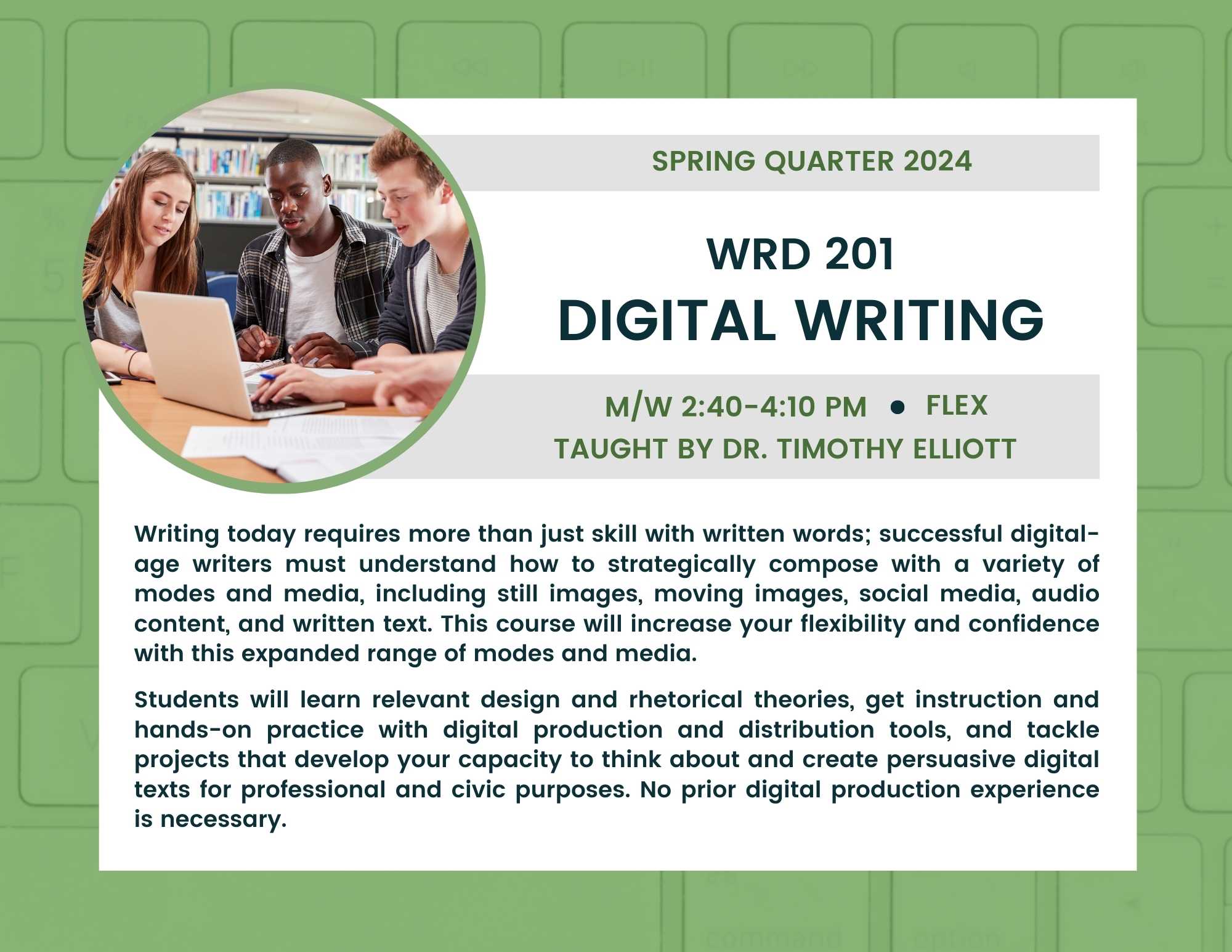 WRD 201: Digital Writing