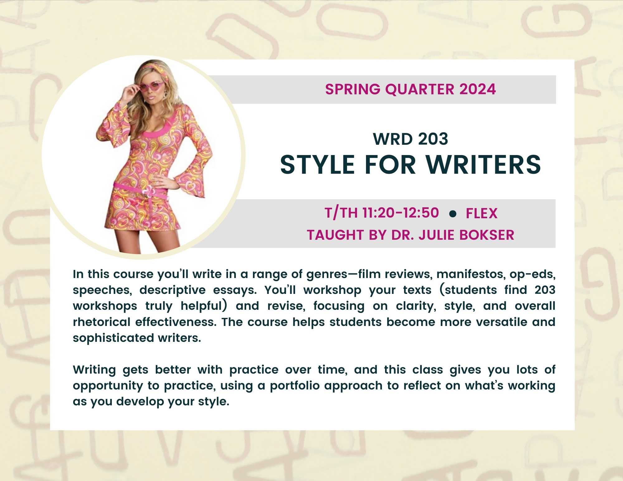 WRD 203: Style for Writers