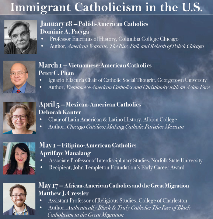 2022 Immigrant Catholicism speaker series