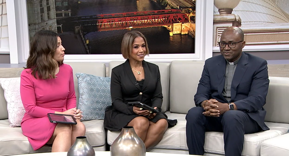 ABC7 Chicago anchors with Stan Chu Ilo