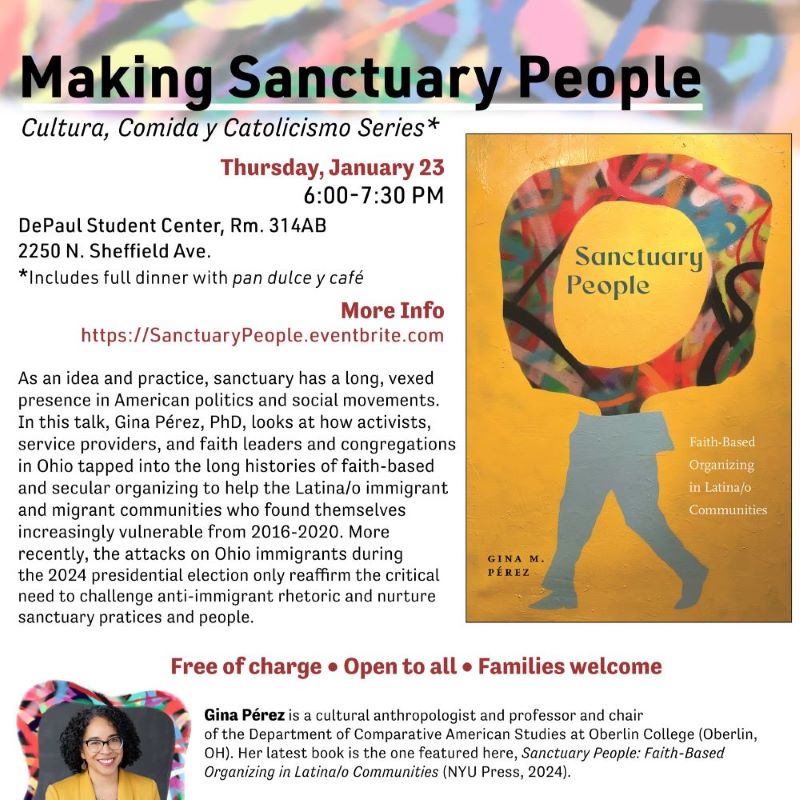 Making Sanctuary People flyer