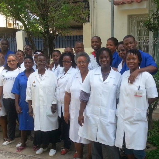 Medical staff of DREAM, Nairobi