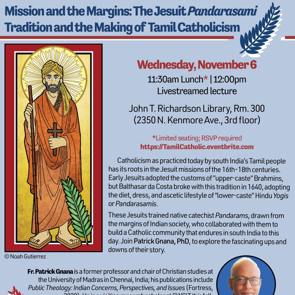 Jesuit Pandarasami flyer