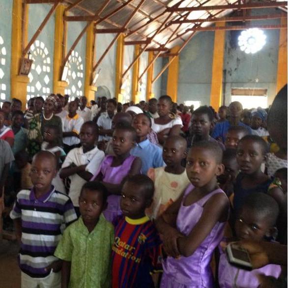 Mass in Tanzania