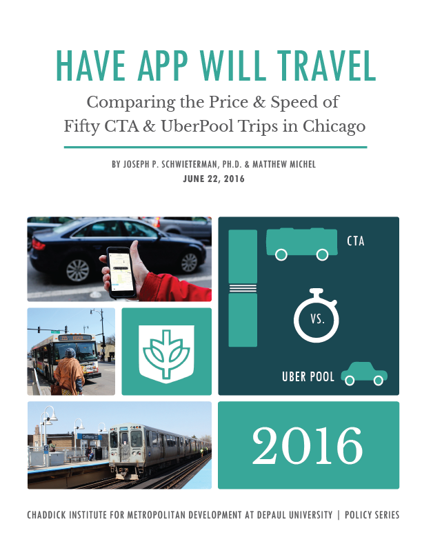 DePaul Chaddick Uber/CTA Study Coverpage