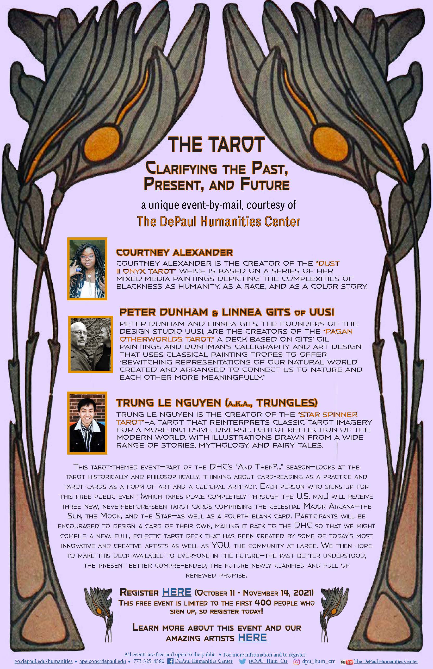 Tarot event poster