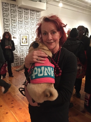 Roberta Bayley and Punk Dog